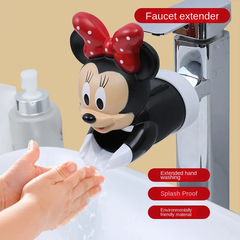 Silicone Tap Washer - ดิสนีย์มิกกี้สติทช์ก๊อกน้ำมิกกี้สติทช์ตัวขยายการ์ตูนซิลิโคนประหยัดน้ำเครื่องมือขยายสำหรับล้างมือเด็กของขวัญ