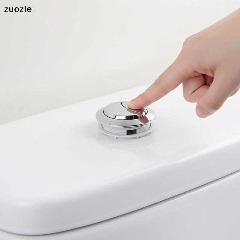 Toilet Fill Valve - 1 ชิ้น วาล์วกดชักโครกแบบสองปุ่ม ขนาด 38/48/58 มม.