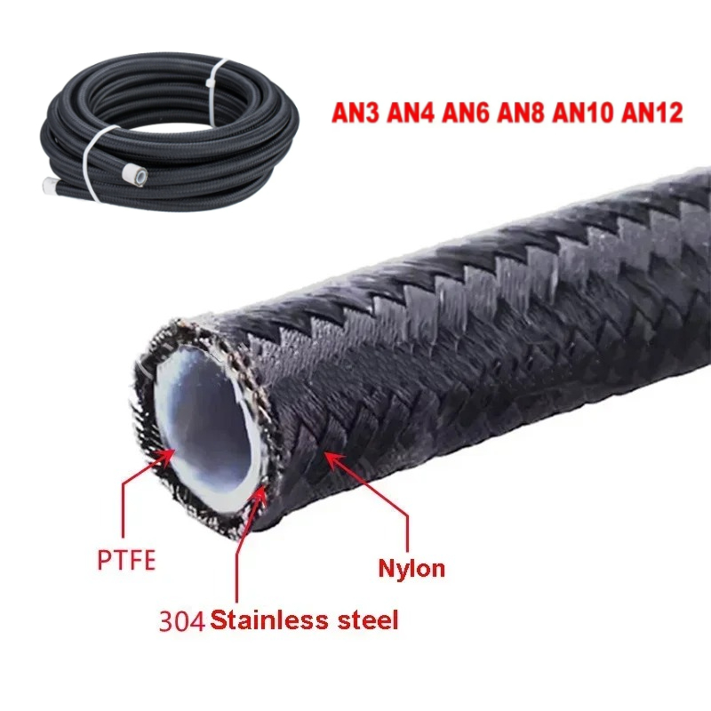 Ptfe Tape Thread - สายยางน้ำมันเชื้อเพลิง E85 แบบสากล AN4 AN6 AN8