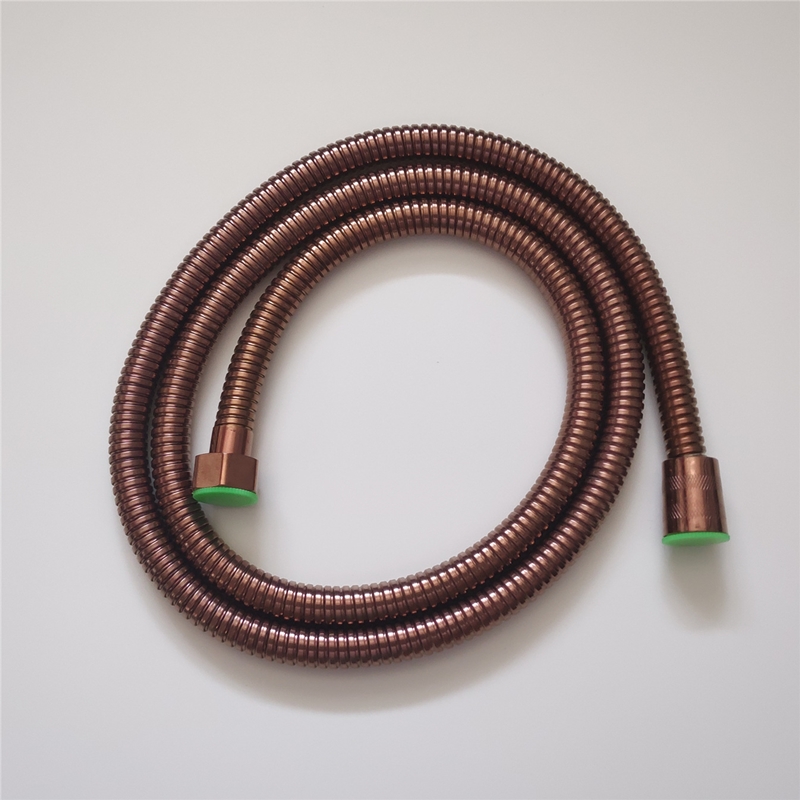 Silicone Tap Washer - 304สายฝักบัวสแตนเลส1.5M สีดำ/Rose Gold/ทอง/โบราณคุณภาพสูงก๊อกน้ำยืดหยุ่นซิลิโคนหนาท่อ