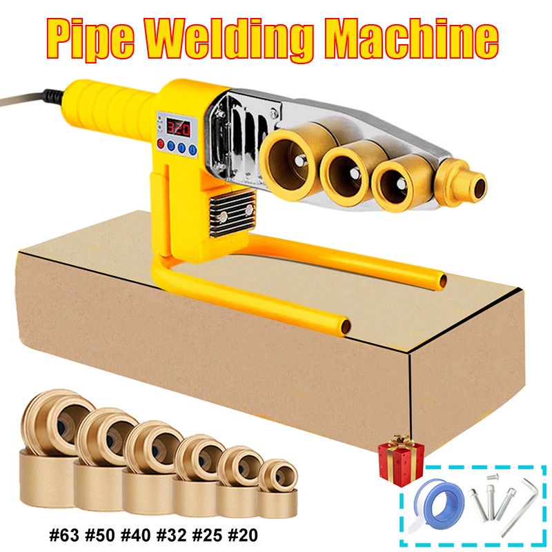 Pipe Freeze Spray - 600/800/1000W เครื่องเชื่อมท่อท่อเหล็กเชื่อมพลาสติก PB/PP/PE/PPR เครื่องทําความร้อนท่อร้อนละลายเครื่องมือ 63/32 ประเภท