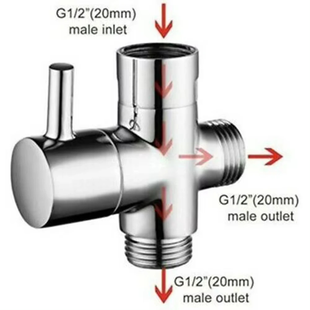 Shower Valve Cartridge - วาล์วแยกน้ำ 3 ทาง ขนาด G1/2 นิ้ว