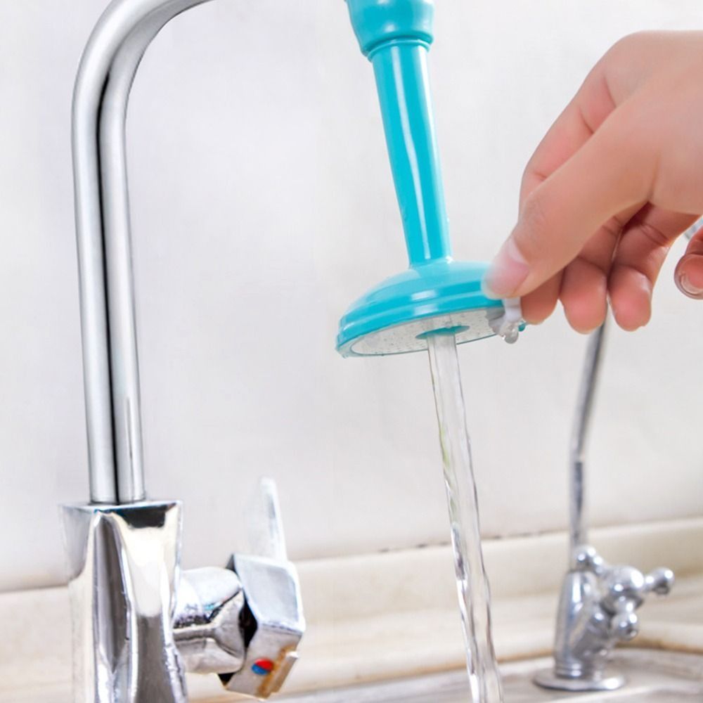 Silicone Tap Washer - หัวฉีดน้ำก๊อกซิลิโคน แรงดันสูง ปรับได้ หัวต่อก๊อกน้ำ หมุนได้ 360