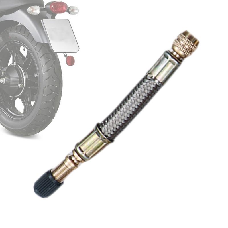 Flexible Hose Braided - 1 ชิ้นรถบรรทุกวาล์วขยายยืดหยุ่นรถบัสยางวาล์วขยายยางยางวาล์ว Stem Extender ยางหัวนมอะแดปเตอร์ยางอุปกรณ์
