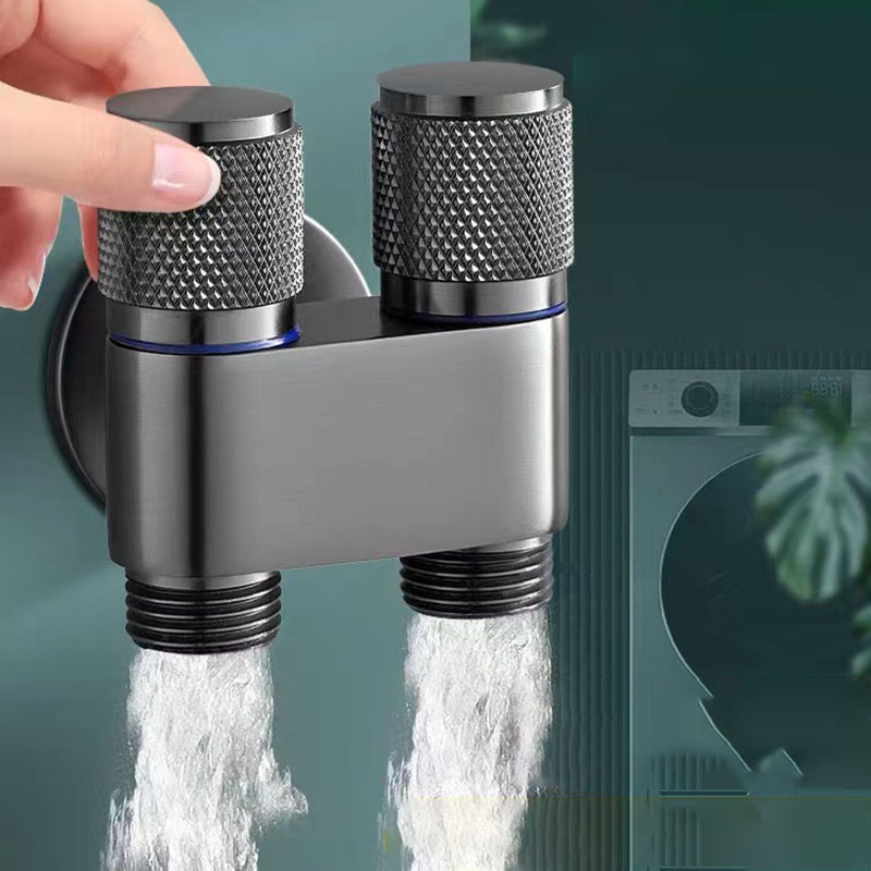 Toilet Fill Valve - สังกะสีอัลลอยด์มุมวาล์ว Wall Mount ห้องน้ําเครื่องซักผ้า TAP One