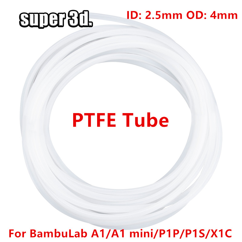 Ptfe Tape Thread - ท่อ PTFE Bambu Lab ขนาด 1/2/50
