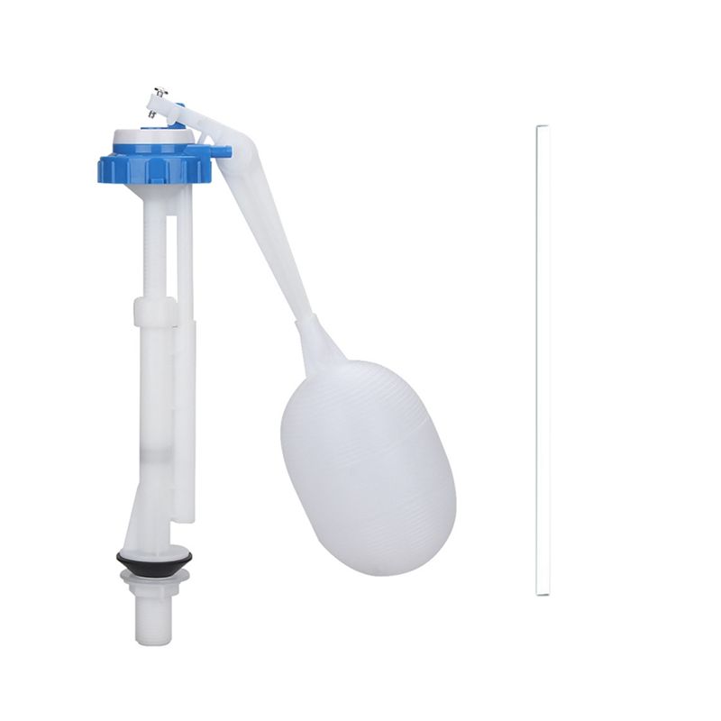 Float Ball Valve - ลูกบอลปรับระดับถังชักโครกแบบเก่า B52C พร้อมวาล์วทางน้ำเข้า G1/2 ลูกบอลลอยน้ำ สำหรับควบคุมระดับน้ำ