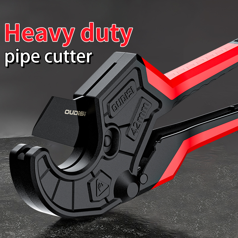 Pipe Cutter Ratchet - เครื่องตัดท่อความแข็งสูง 0-42 มม. ตัวเครื่องทำจากอลูมิเนียมอัลลอยด์ แบบกรรไกรตัดท่อ สำหรับท่อพีวีซี