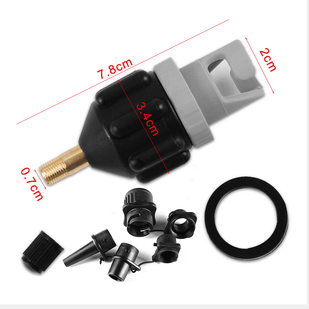 Float Ball Valve - อะแดปเตอร์วาล์วลมสำหรับ SUP บอร์ด ปั๊มลมแบบพกพา อะแดปเตอร์สำหรับเรือพาย เรือคายัค