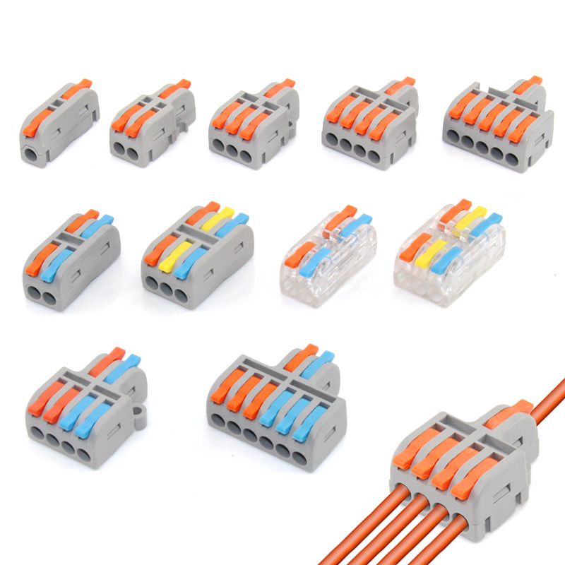 Push Fit Connector - 1/5/10 PCS Mini Fast สายไฟตัวเชื่อมต่อ Universal