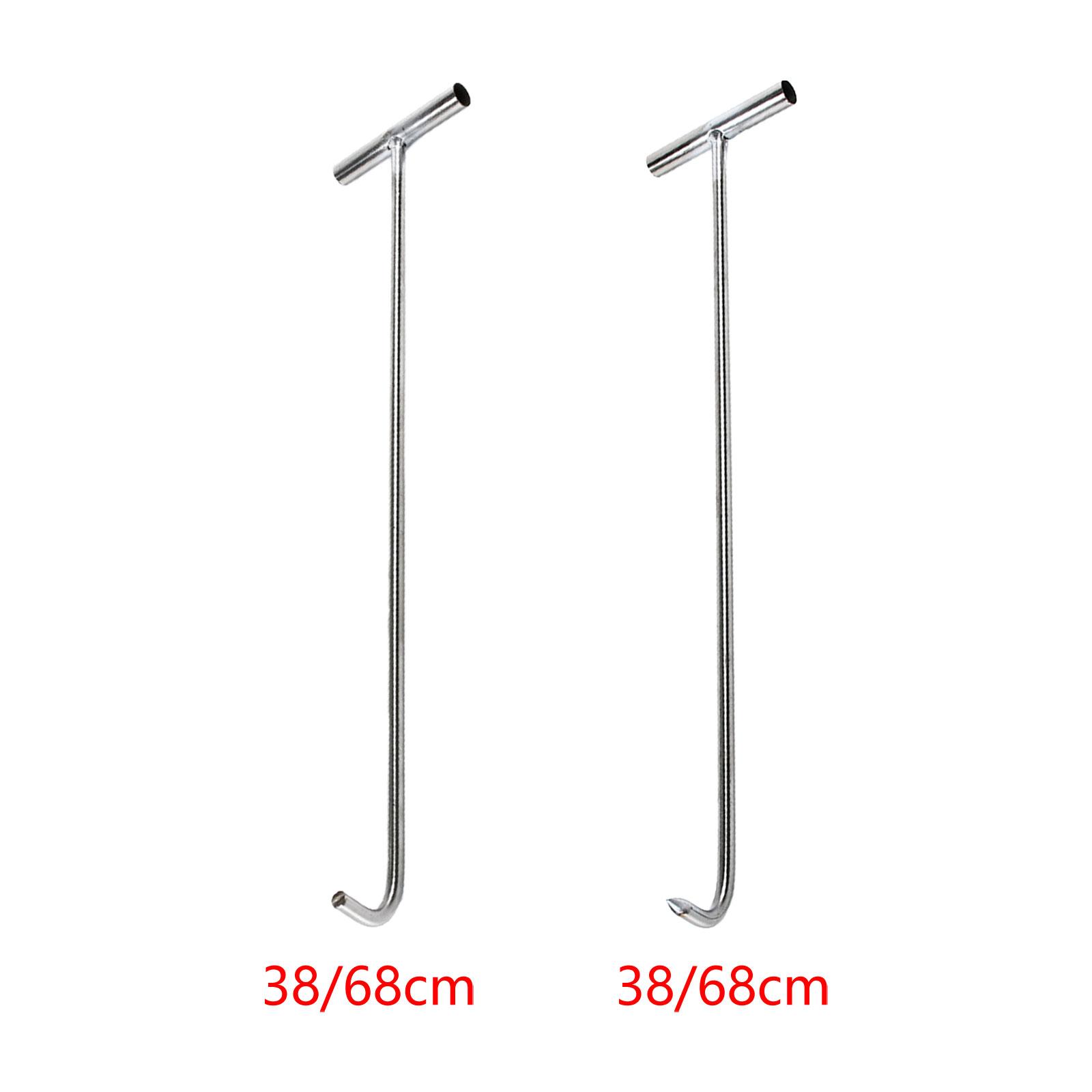 Drain Pipe Clip - ที่ล็อกท่อระบายน้ำที่ทนทานตะขอเหยื่อปลอมสำหรับตกปลาเครื่องมือแข็งแรงทนทานสำหรับเปิดประตูท่อระบายน้ำที่ยกที่ยกท่อระบายน้ำแบบมีตะขอเกี่ยวฝาท่อระบายน้ำ