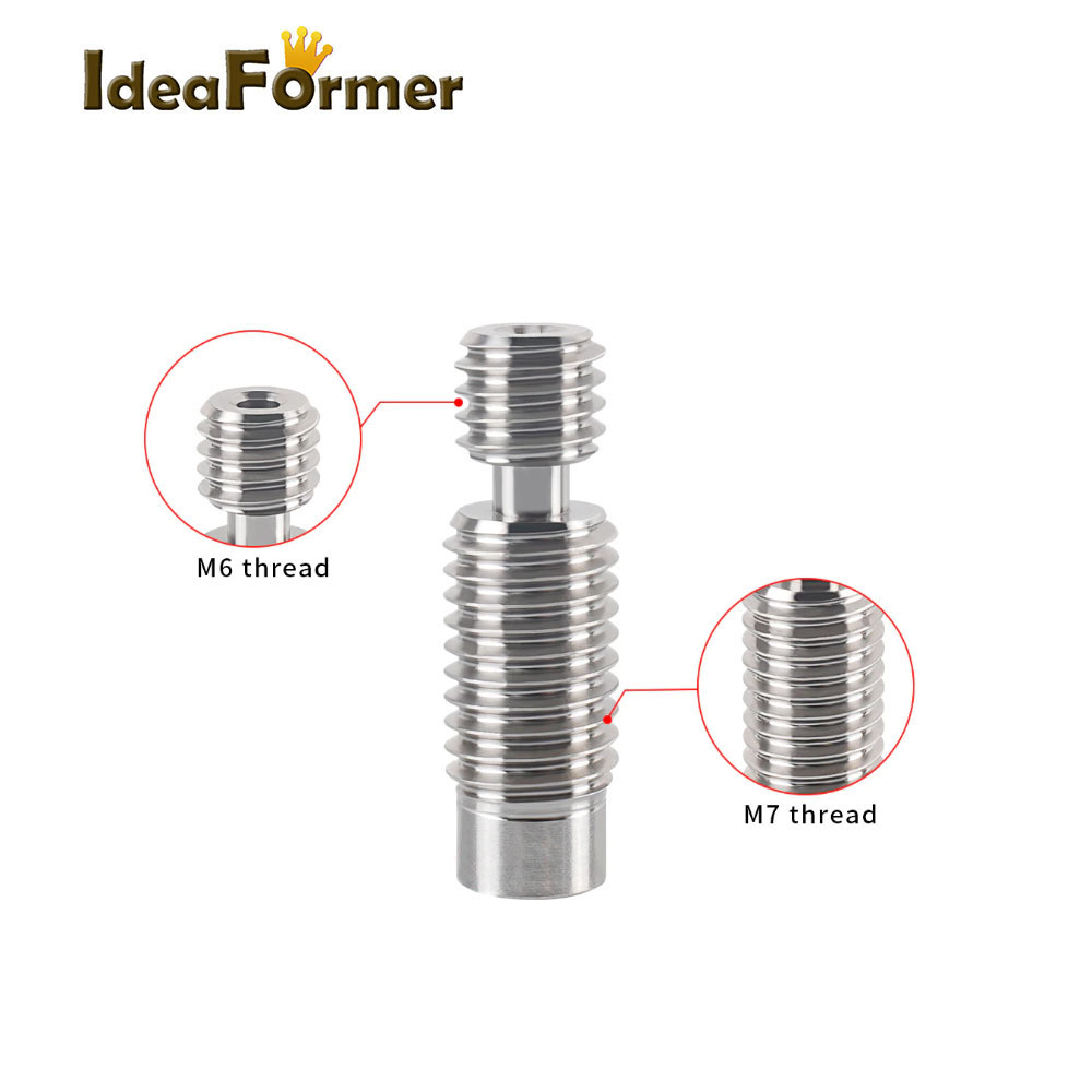 3D เครื่องพิมพ์ E3D V6 ความร้อ - Ptfe Tape Thread บทวิจารณ์และราคา