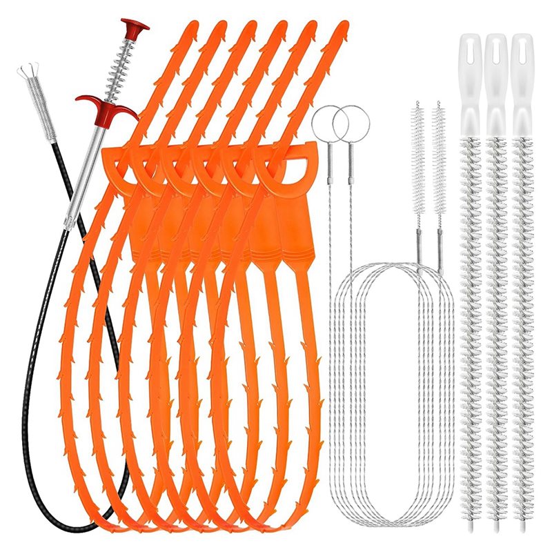 ABNL สำหรับอ่างอาบน้ำ, ห้องน้ำ - Drain Snake Flexible บทวิจารณ์และราคา
