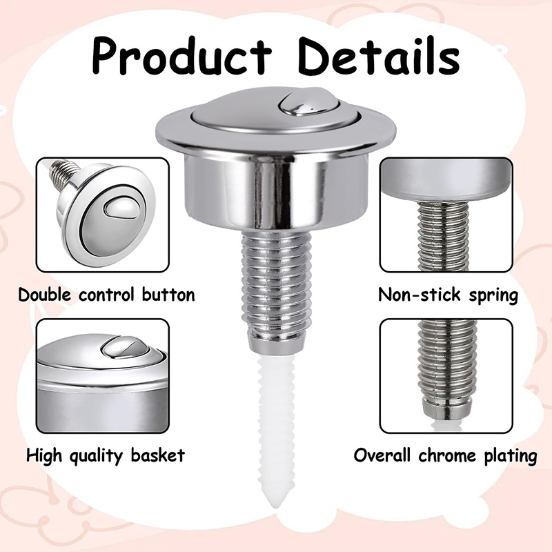 ปุ่มกดชักโครกแบบ Dual Flush สำ - Toilet Fill Valve บทวิจารณ์และราคา
