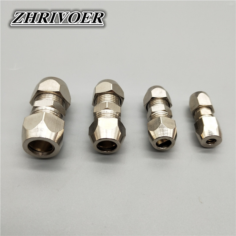การบีบอัด Ferrule ท่อ4 6 8 10  - Compression Fitting Brass บทวิจารณ์และราคา