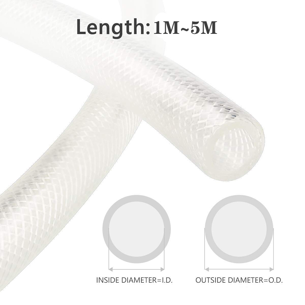 ท่อไวนิล PVC ใสแบบถักแรงดันสูง - Flexible Hose Braided บทวิจารณ์และราคา