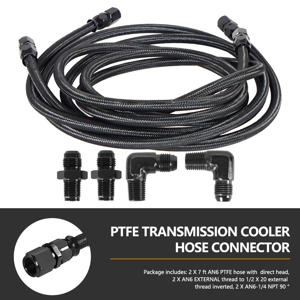 6AN ยืดหยุ่น PTFE Transmission - Flexible Hose Braided บทวิจารณ์และราคา