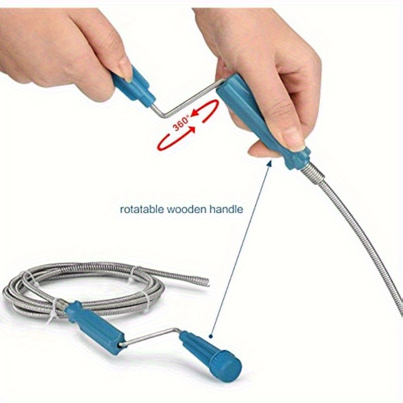 ที่ดันท่อแบบยืดหดได้ ทำจากเหล็ - Drain Snake Flexible บทวิจารณ์และราคา
