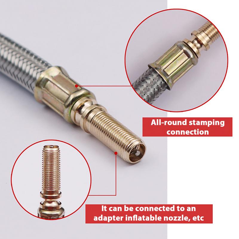 1 ชิ้นรถบรรทุกวาล์วขยายยืดหยุ่ - Flexible Hose Braided บทวิจารณ์และราคา