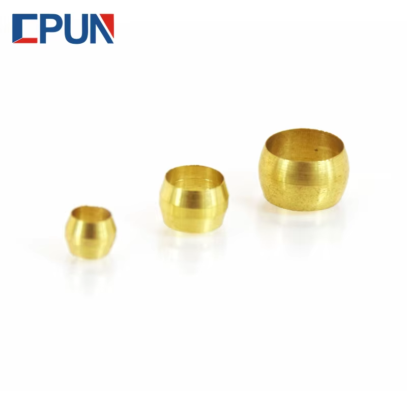 10 PC ทองเหลือง Double TAPER F - Compression Fitting Brass บทวิจารณ์และราคา
