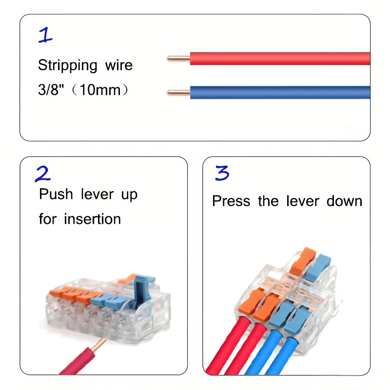 10/50pcs Quick สายไฟ Universal - Push Fit Connector บทวิจารณ์และราคา