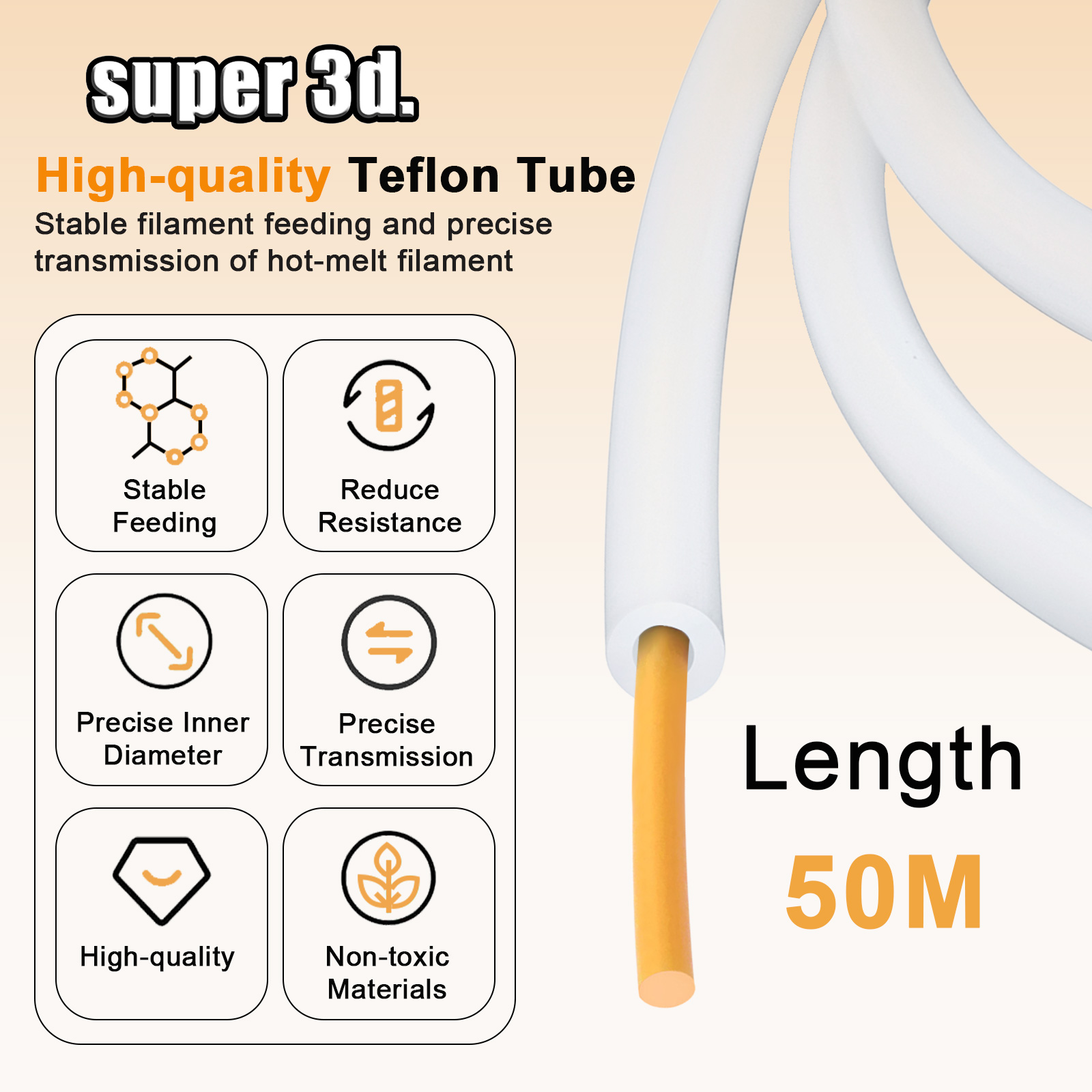 ท่อ PTFE สำหรับเครื่องพิมพ์ 3  - Ptfe Tape Thread บทวิจารณ์และราคา