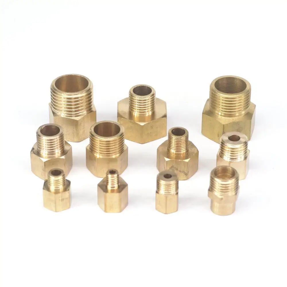 2Pcs M14x1 M14x1.5 M16x1.5หญิง - Compression Fitting Brass บทวิจารณ์และราคา