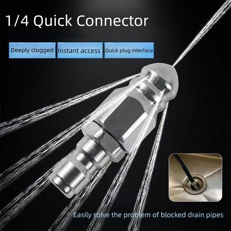 หัวฉีดน้ำแรงดันสูงสำหรับทำความ - Drain Pipe Clip บทวิจารณ์และราคา