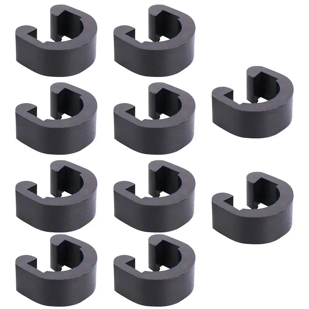 10pcs จักรยาน C-คลิปหัวเข็มขัด - Plastic Pipe Clip บทวิจารณ์และราคา