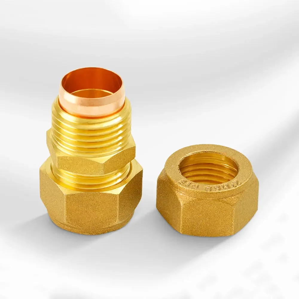 ข้อต่อท่อทองเหลืองขนาด 6/8/10/ - Compression Fitting Brass บทวิจารณ์และราคา