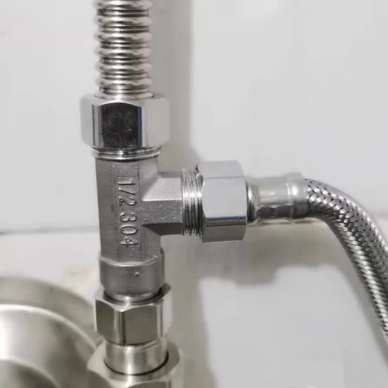 ข้อต่อรูปตัวที สแตนเลส G1/2 นิ - Shower Valve Cartridge บทวิจารณ์และราคา