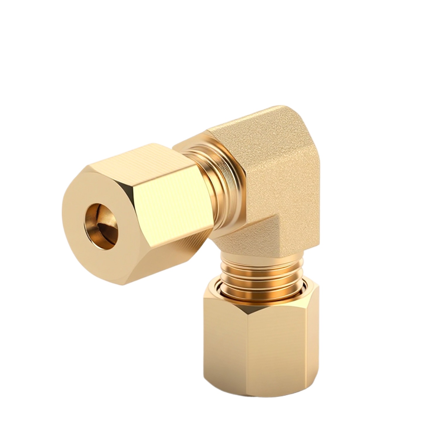 ข้อต่อท่อทองเหลืองแบบข้อศอก 90 - Compression Fitting Brass บทวิจารณ์และราคา