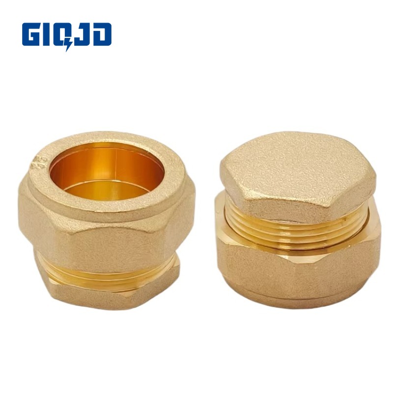 ข้อต่อทองเหลืองแบบเสียบ ขนาด 1 - Compression Fitting Brass บทวิจารณ์และราคา