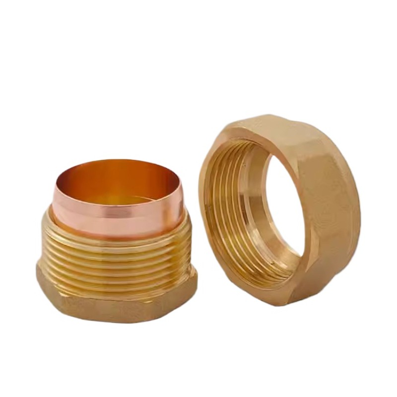 ข้อต่อทองเหลืองแบบเสียบ ขนาด 1 - Compression Fitting Brass บทวิจารณ์และราคา