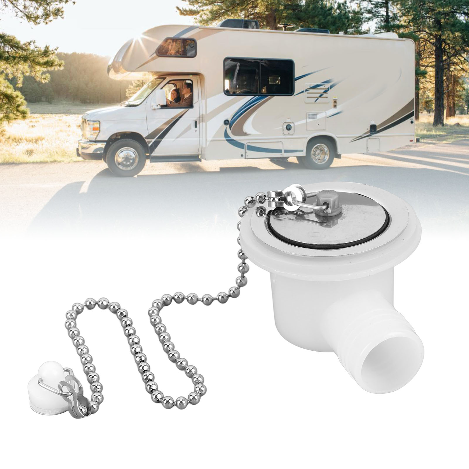 RV Sink Drain Connector Anti C - Drain Pipe Clip บทวิจารณ์และราคา