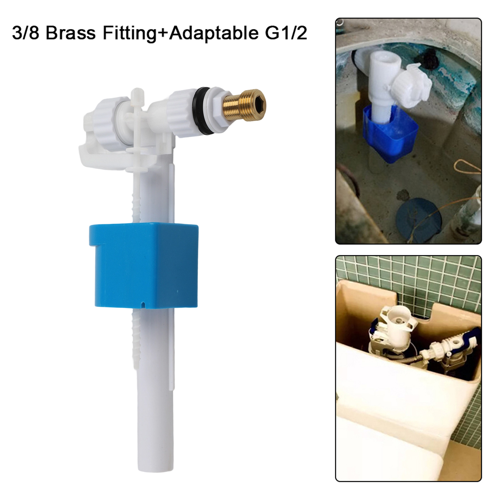ชุดซ่อมโถสุขภัณฑ์ วาล์วเติมน้ำ - Toilet Fill Valve บทวิจารณ์และราคา