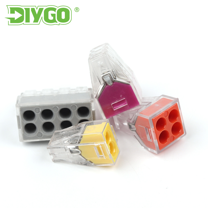ขั้วต่อสายไฟขนาดกะทัดรัดอเนกปร - Push Fit Connector บทวิจารณ์และราคา