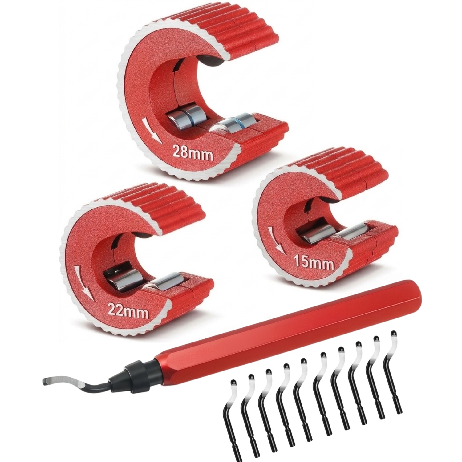 ชุดเครื่องตัดท่อทองแดง 3 ชิ้น  - Pipe Cutter Ratchet บทวิจารณ์และราคา