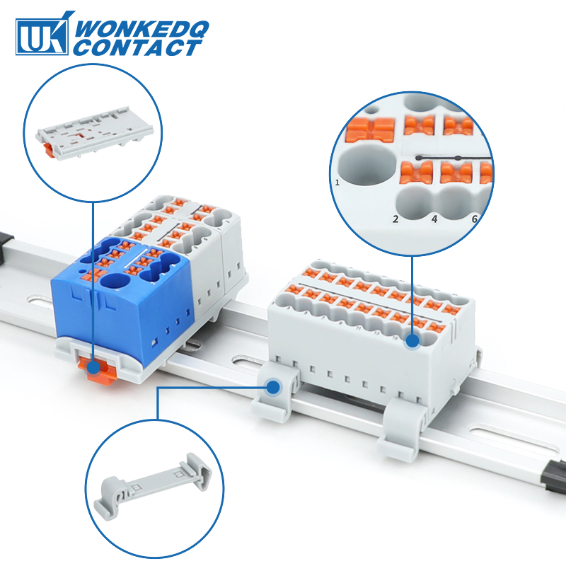 บล็อกการกระจาย PTFIX 2.5mm2 2/ - Push Fit Connector บทวิจารณ์และราคา