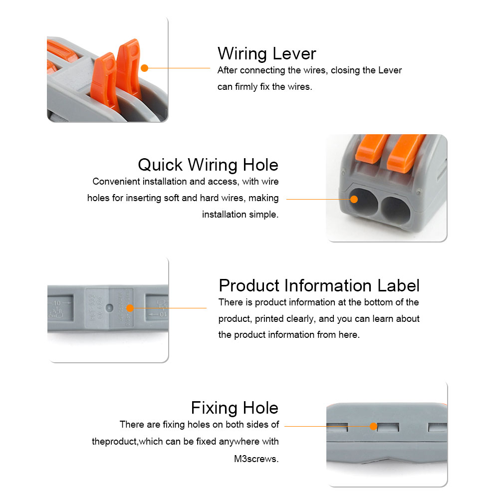 ชุดต่อสายไฟแบบกด DIY GO 22 ชิ้ - Push Fit Connector บทวิจารณ์และราคา