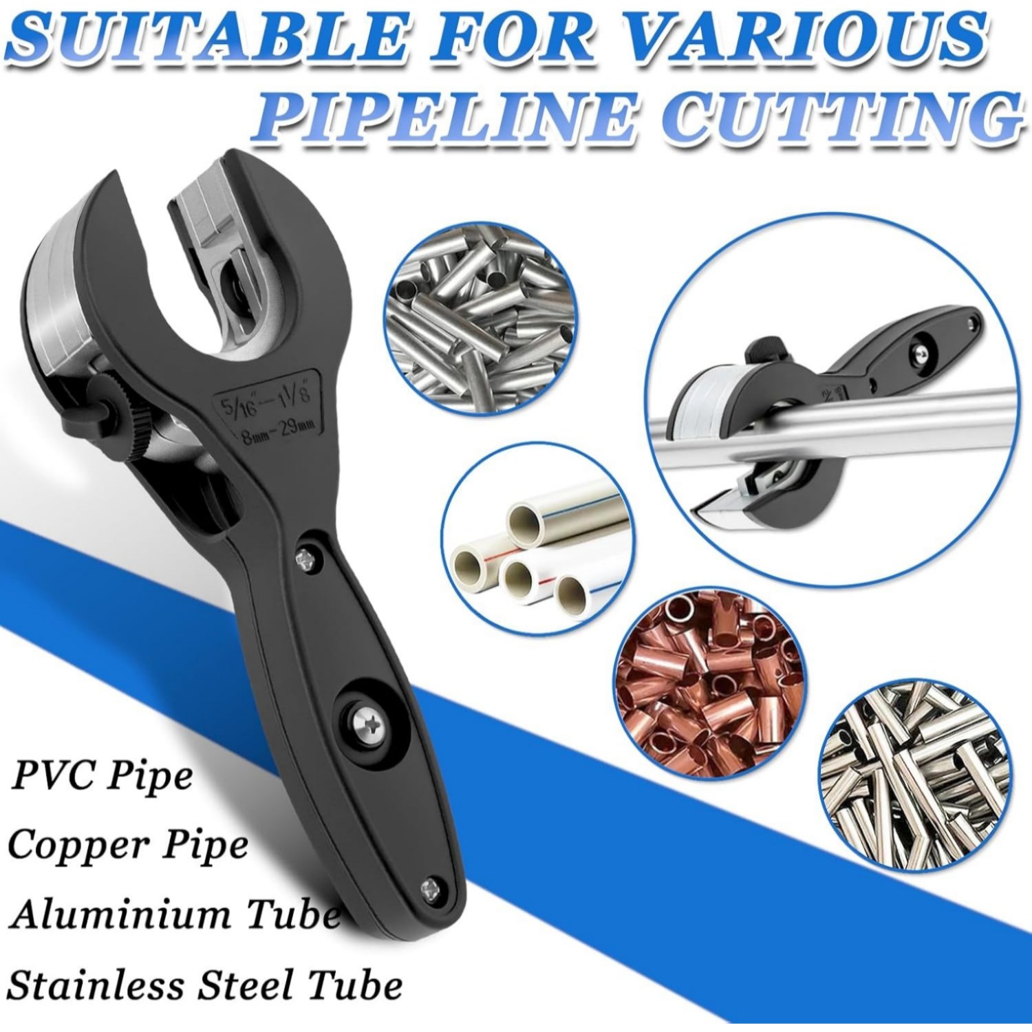 เครื่องตัดท่อแบบมีระบบปรับระดั - Pipe Cutter Ratchet บทวิจารณ์และราคา