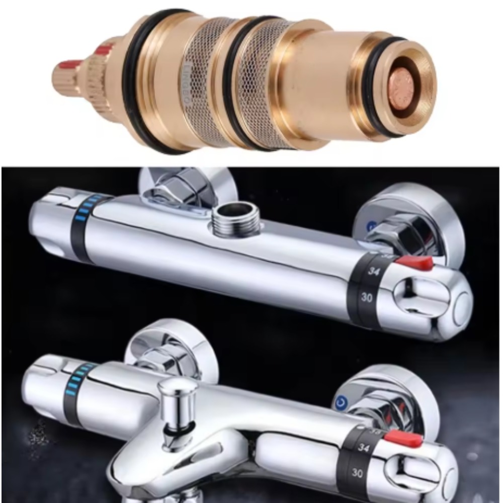 ชุดเปลี่ยนตลับเทอร์โมสแตติกฝัก - Shower Valve Cartridge บทวิจารณ์และราคา
