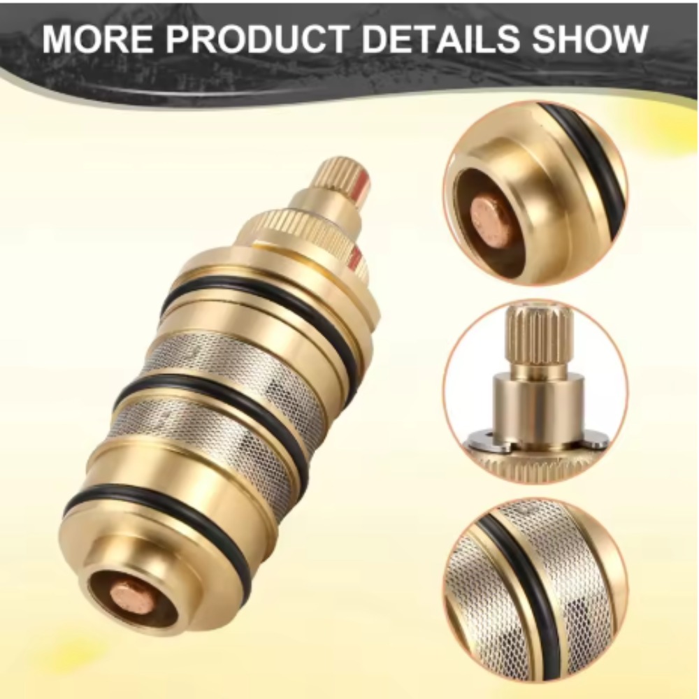 ชุดเปลี่ยนตลับเทอร์โมสแตติกฝัก - Shower Valve Cartridge บทวิจารณ์และราคา