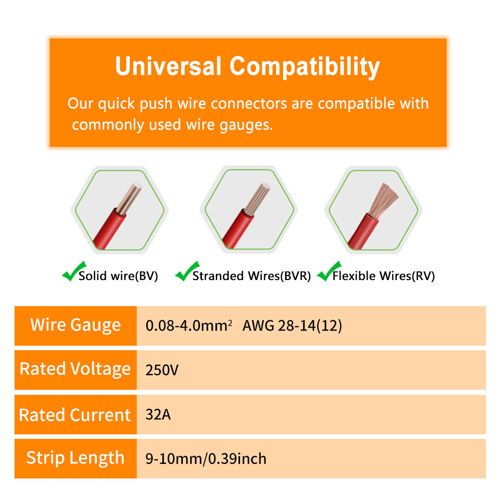 DIY GO 10/50PCS ขั้วต่อสายไฟแบ - Push Fit Connector บทวิจารณ์และราคา