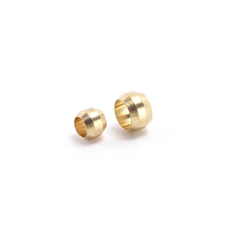 100PCS ทองเหลือง Ferrule แขน F - Compression Fitting Brass บทวิจารณ์และราคา