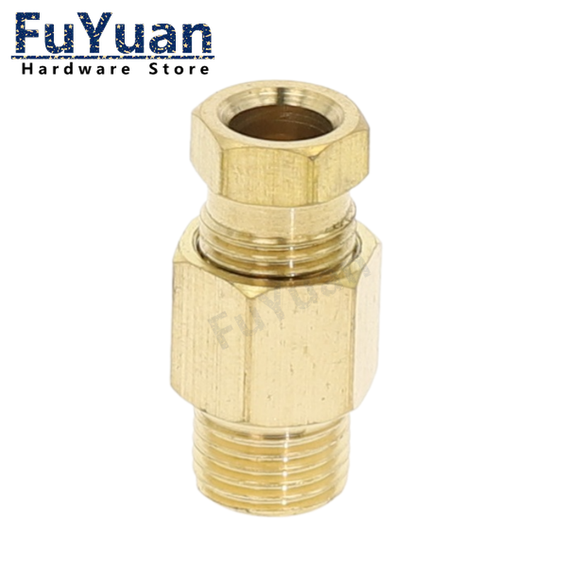 การบีบอัดท่อข้อต่อการบีบอัด4 6 - Compression Fitting Brass บทวิจารณ์และราคา