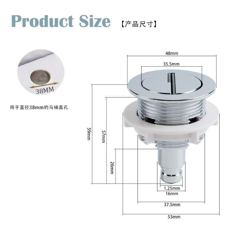 ชุดวาล์วควบคุมการระบายน้ำแบบคู - Toilet Fill Valve บทวิจารณ์และราคา