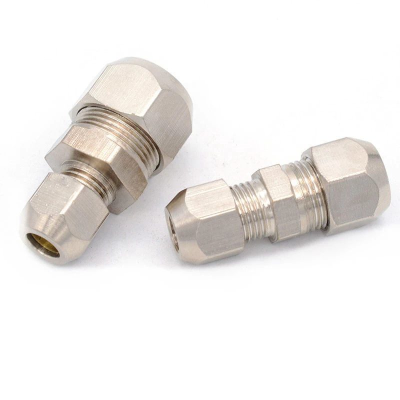 การบีบอัด Ferrule ท่อ 4 6 8 10 - Compression Fitting Brass บทวิจารณ์และราคา