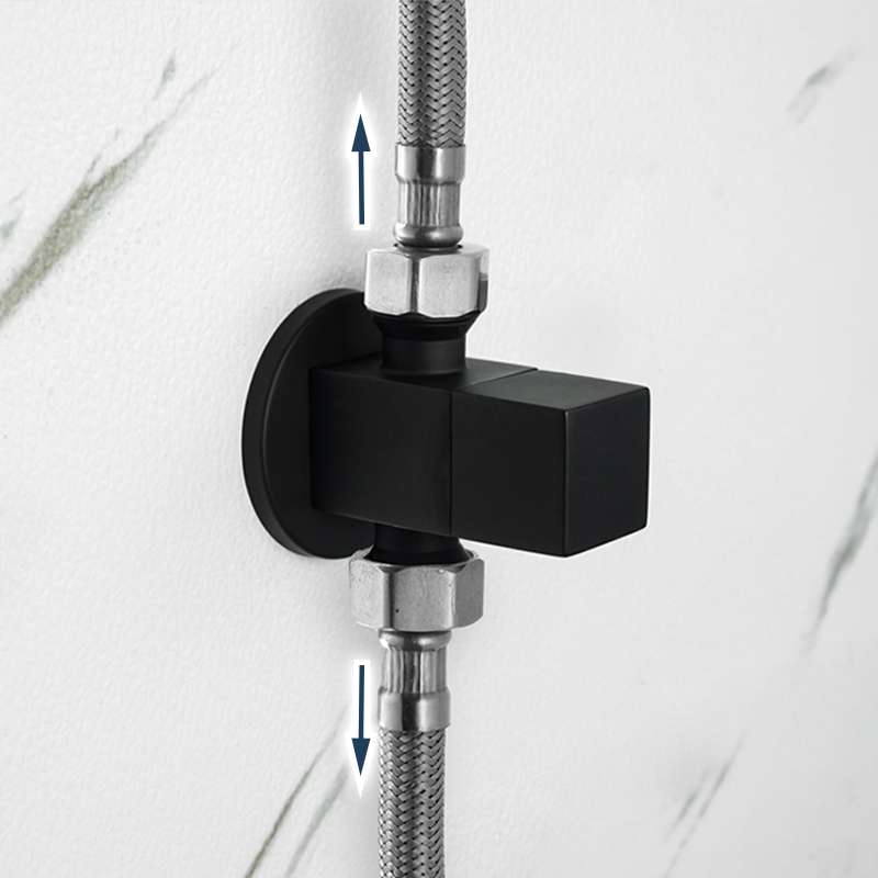 วาล์วทองเหลืองแบบมุมฉาก สีโครเ - Toilet Fill Valve บทวิจารณ์และราคา