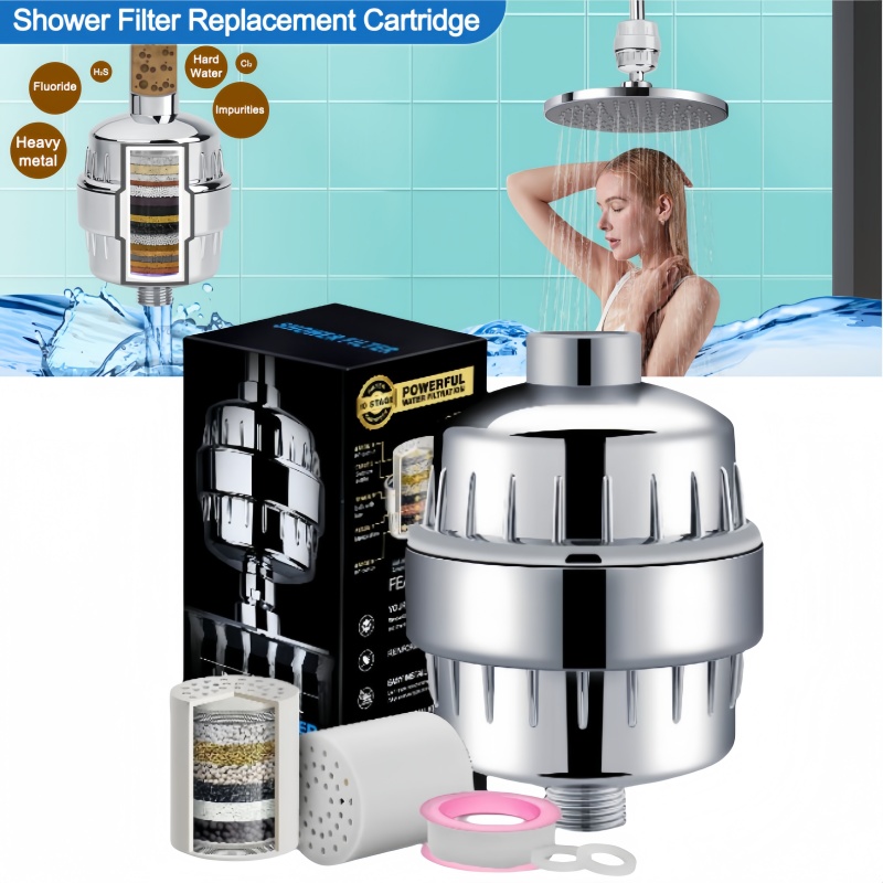 15/20 ขั้นตอนตัวกรองหัวฝักบัวเ - Shower Valve Cartridge บทวิจารณ์และราคา